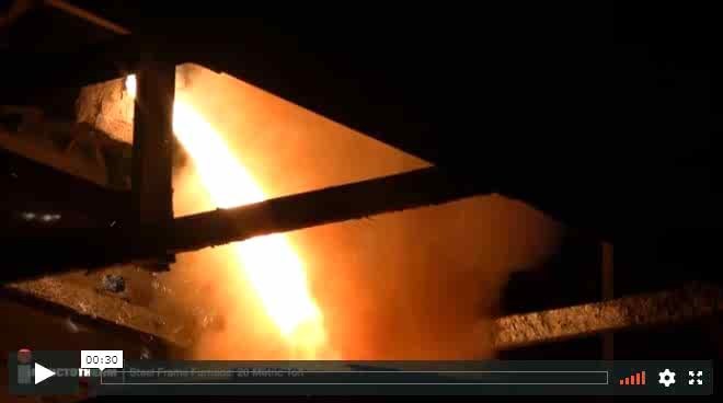 Inductotherm Steel Frame Furnace